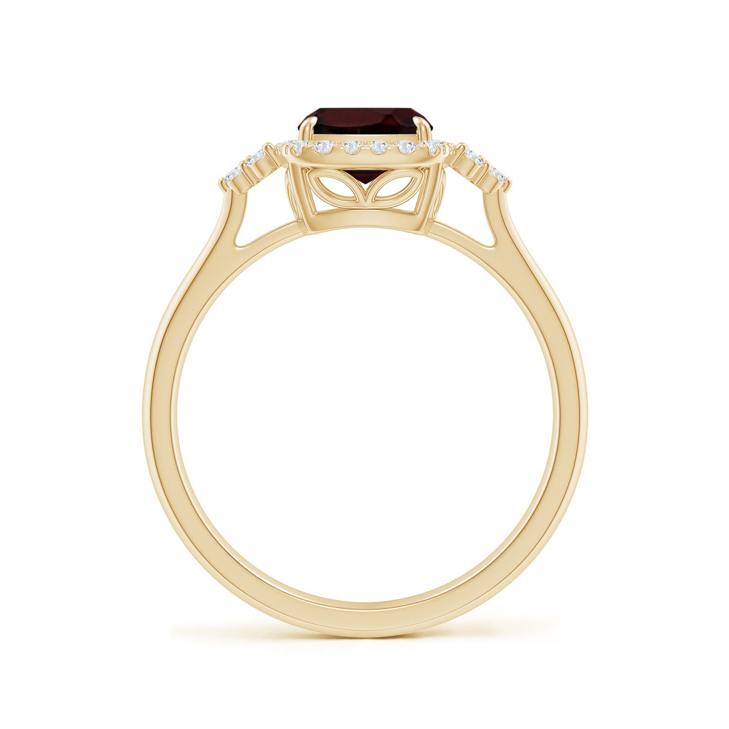 A - Garnet / 1.78 CT / 14 KT Yellow Gold