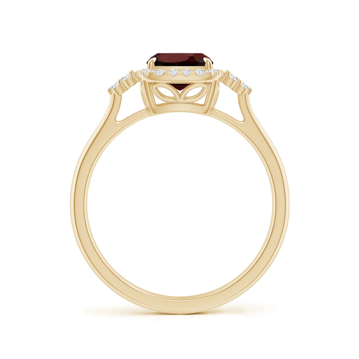 AA - Garnet / 1.78 CT / 14 KT Yellow Gold