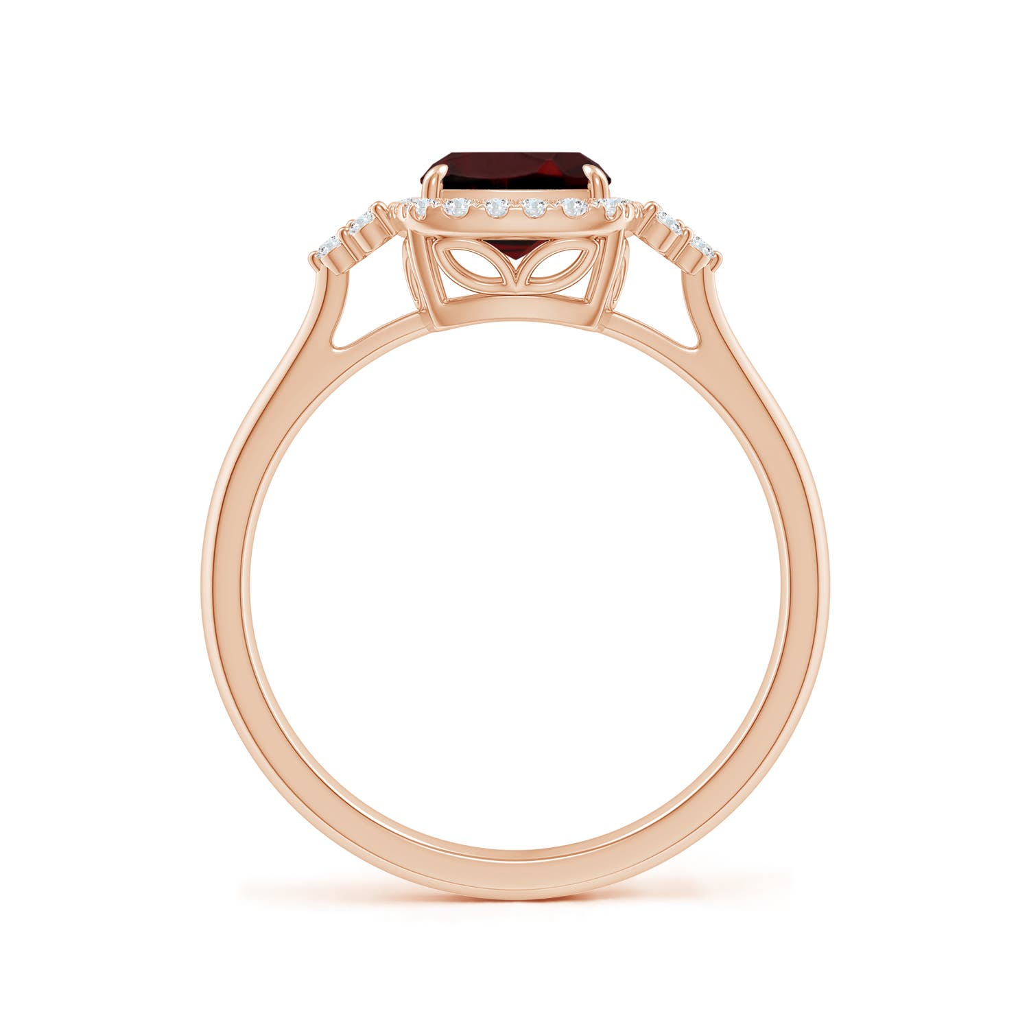 AAA - Garnet / 1.78 CT / 14 KT Rose Gold