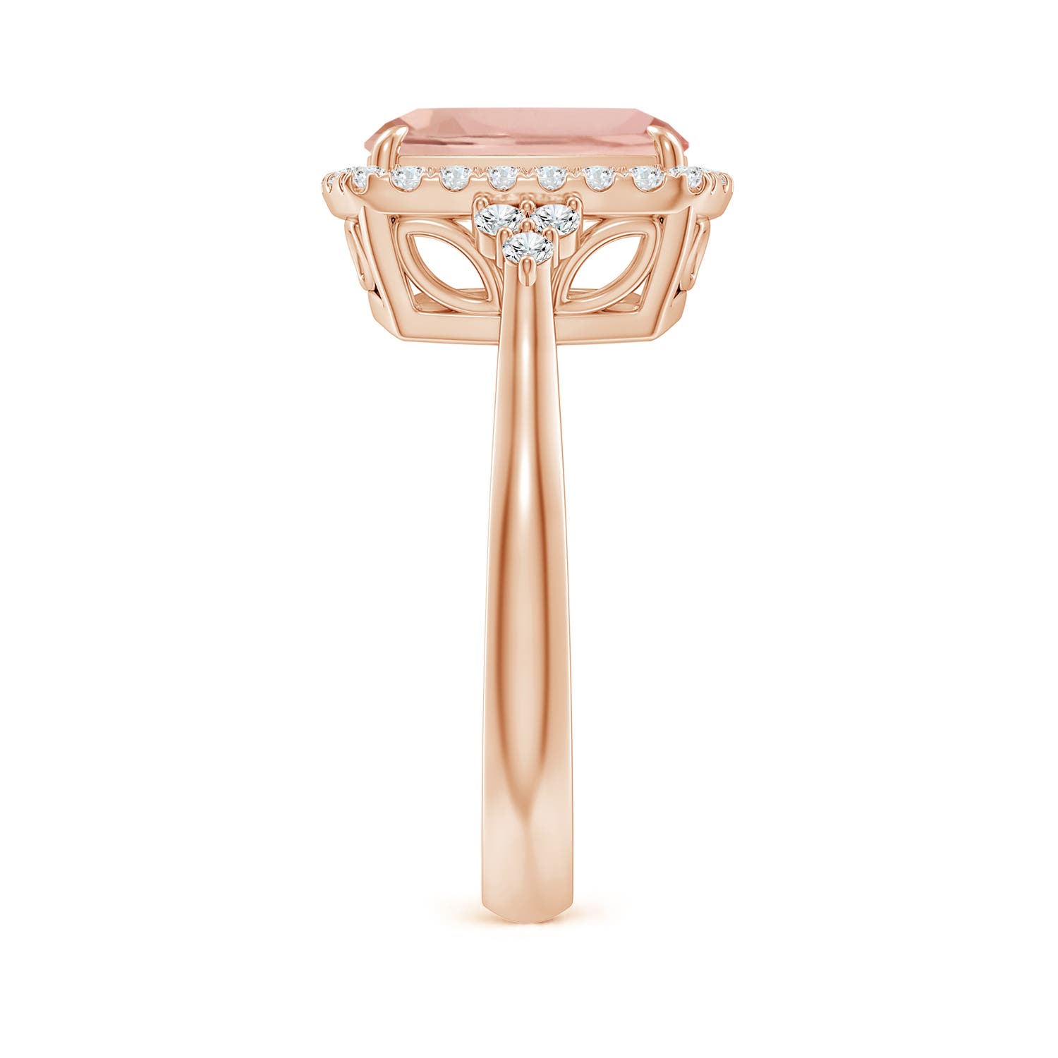 AAA - Morganite / 3.05 CT / 14 KT Rose Gold