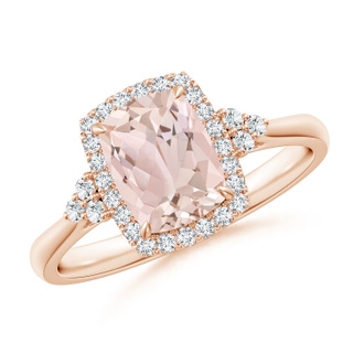 Cushion Rectangular A Morganite