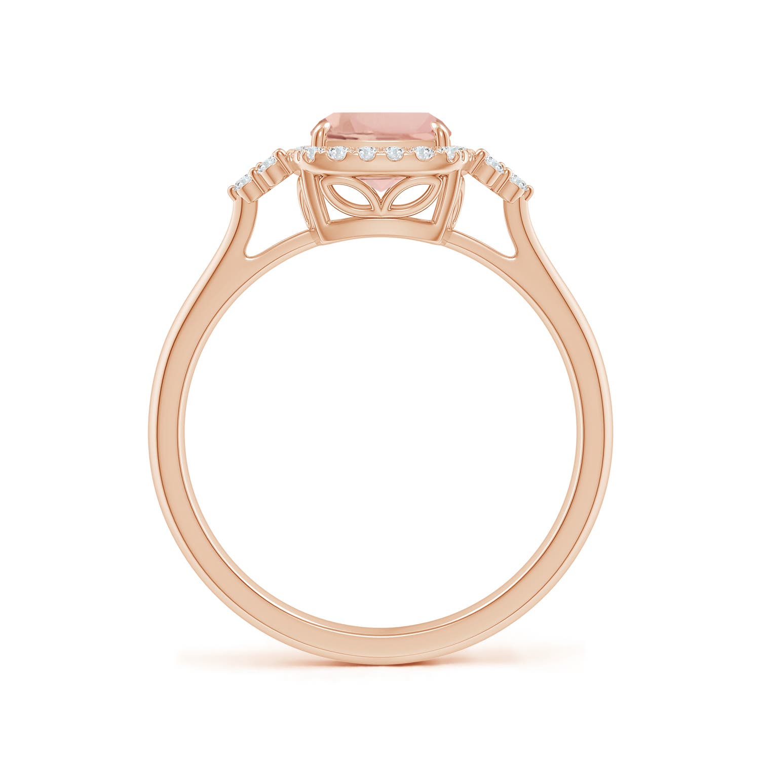 AAA - Morganite / 1.38 CT / 14 KT Rose Gold