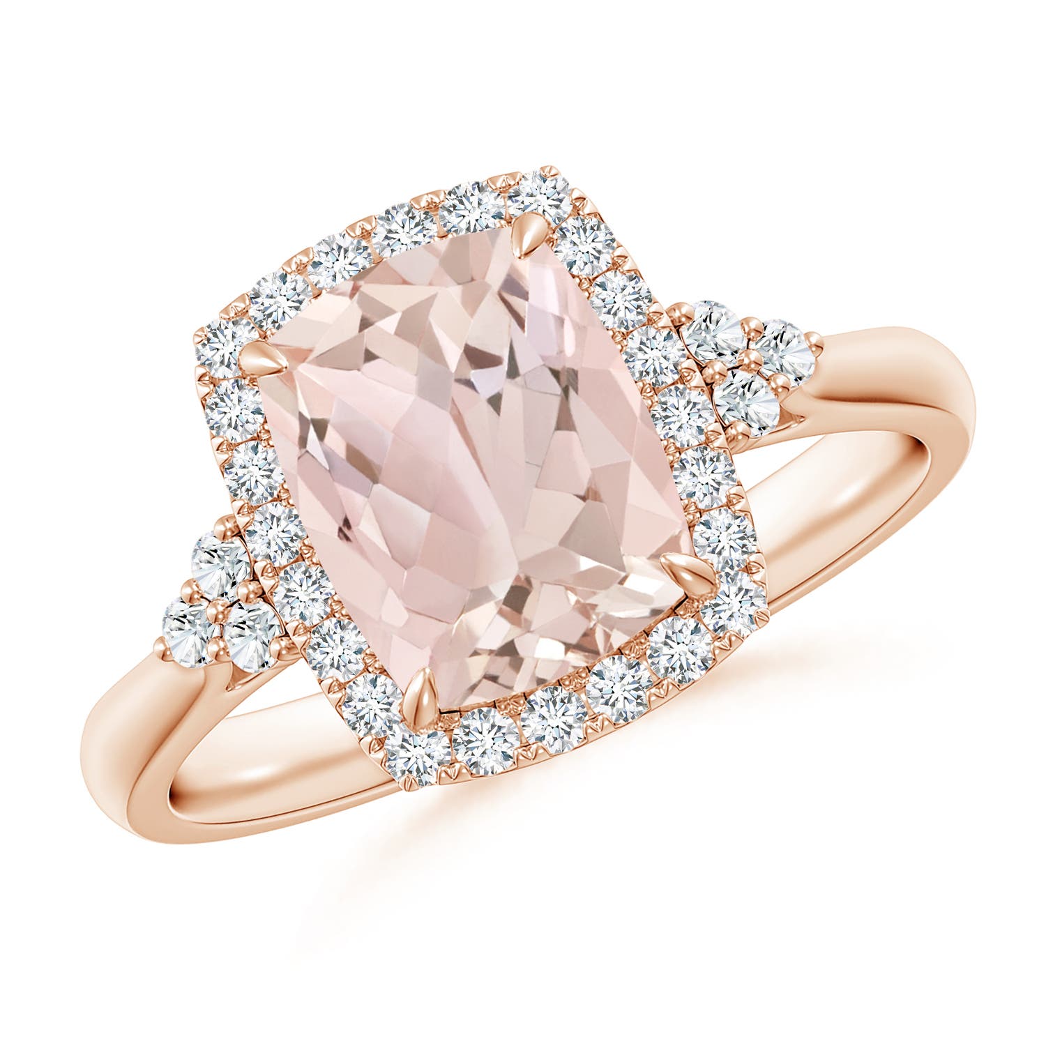 A - Morganite / 2.06 CT / 14 KT Rose Gold