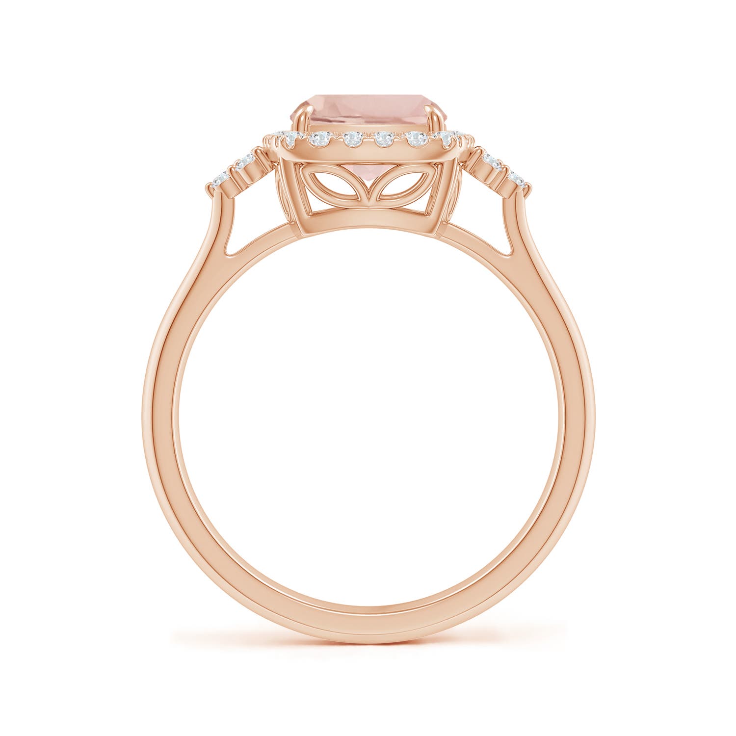 AA - Morganite / 2.06 CT / 14 KT Rose Gold