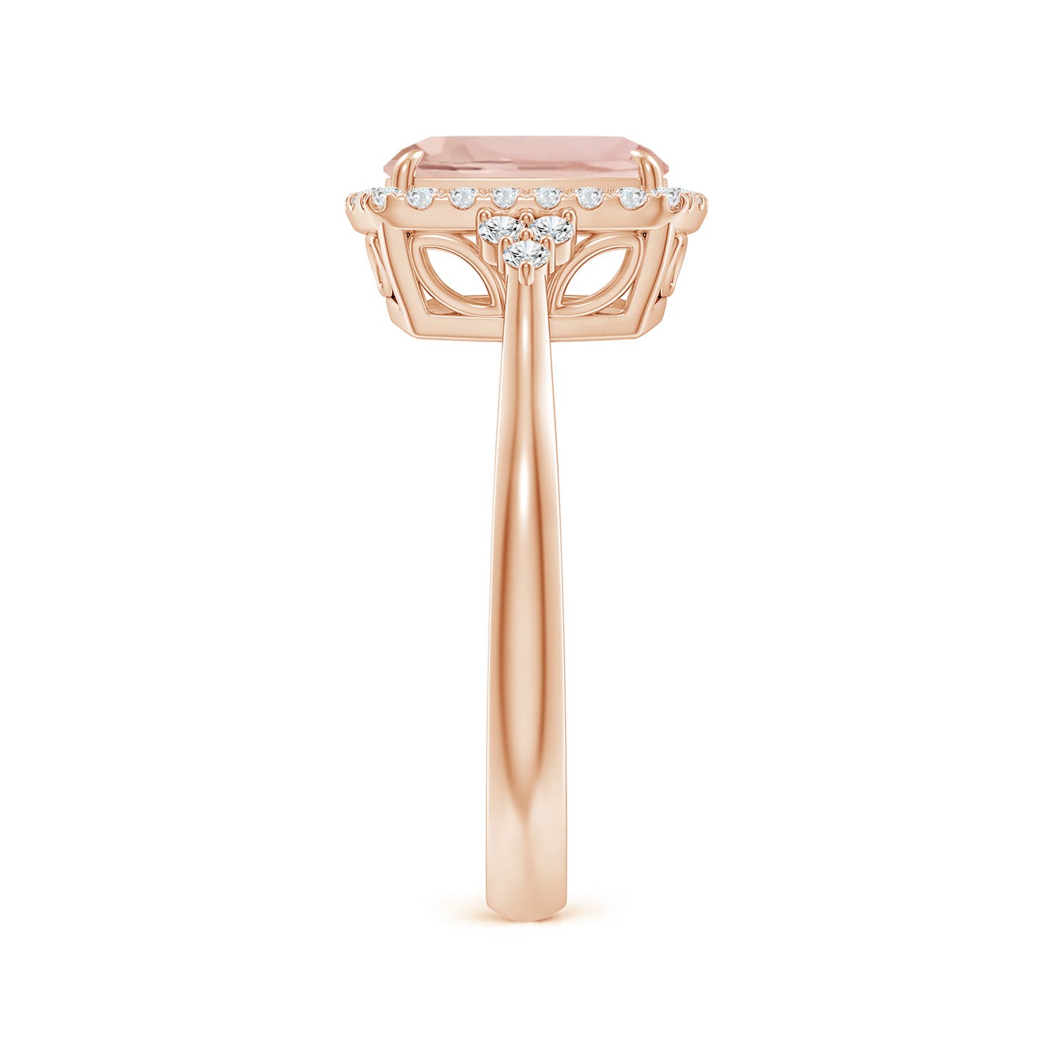 AA - Morganite / 2.06 CT / 14 KT Rose Gold