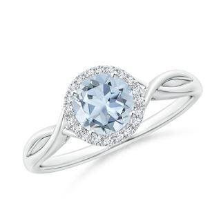 Round A Aquamarine