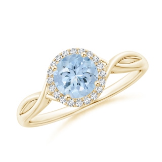 Round AA Aquamarine