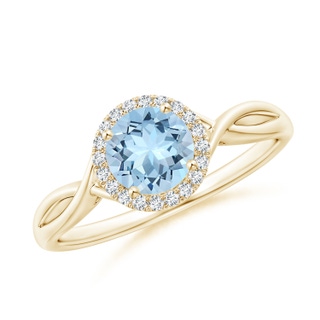 Round AAA Aquamarine