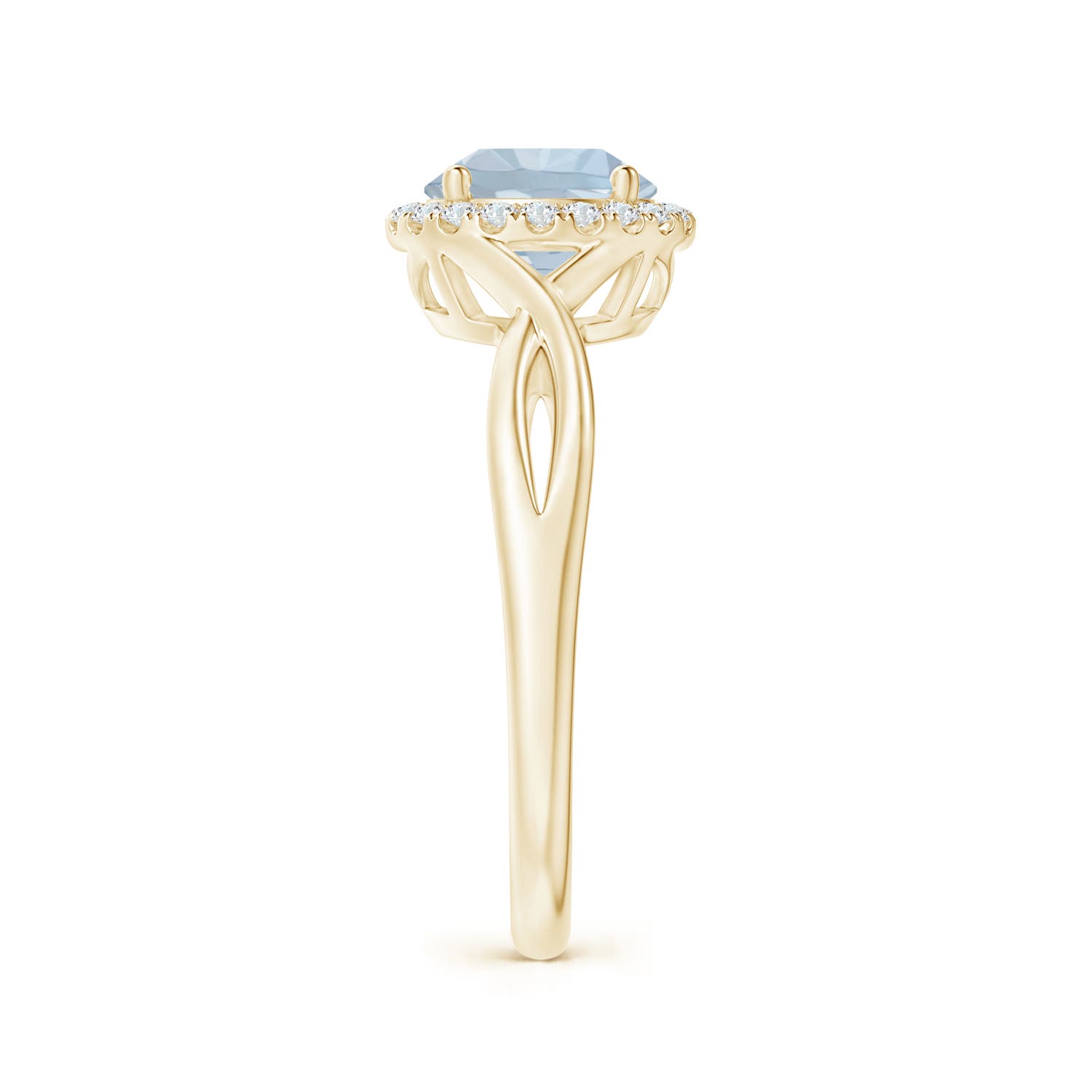 A - Aquamarine / 1.24 CT / 14 KT Yellow Gold