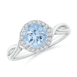 Round AA Aquamarine