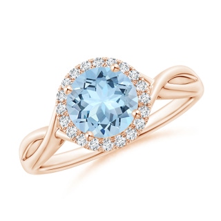 Round AAA Aquamarine