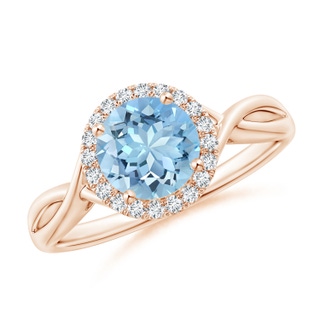 Round AAAA Aquamarine