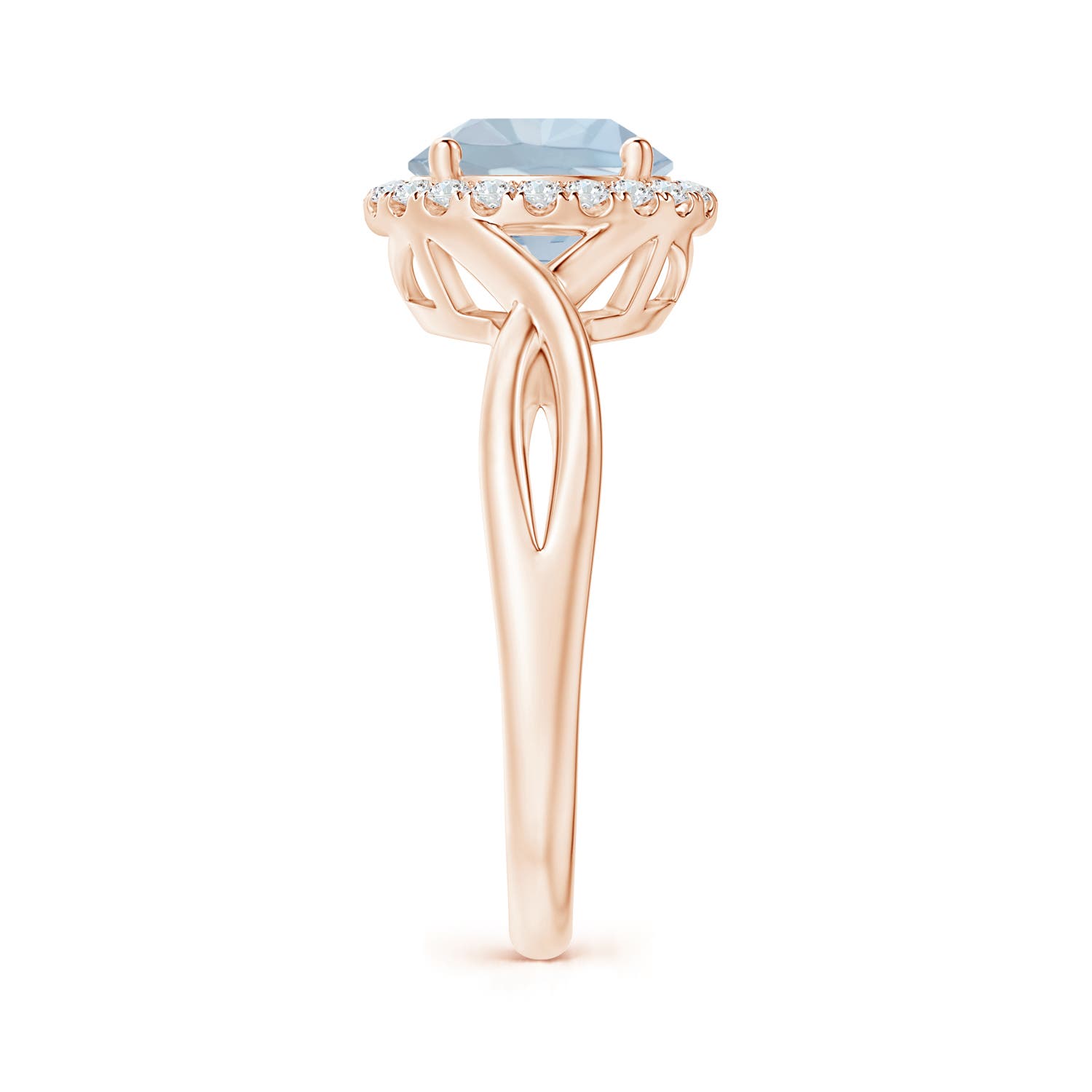 A - Aquamarine / 1.82 CT / 14 KT Rose Gold