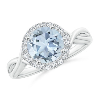 Round A Aquamarine