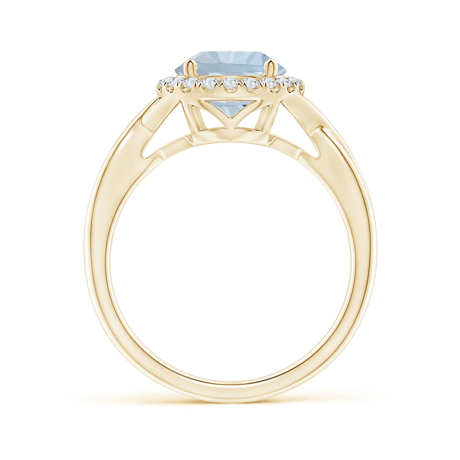 A - Aquamarine / 1.82 CT / 14 KT Yellow Gold