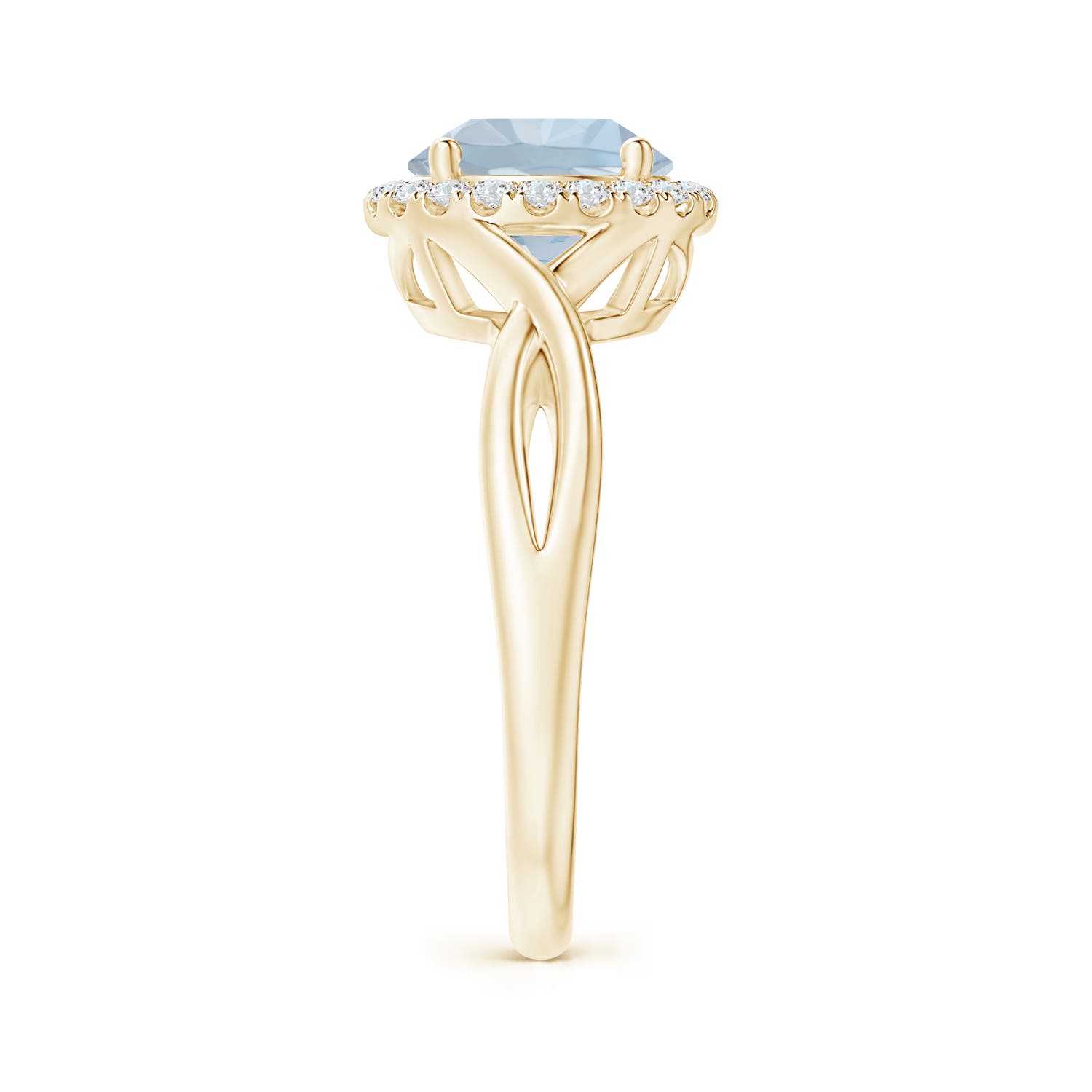 A - Aquamarine / 1.82 CT / 14 KT Yellow Gold