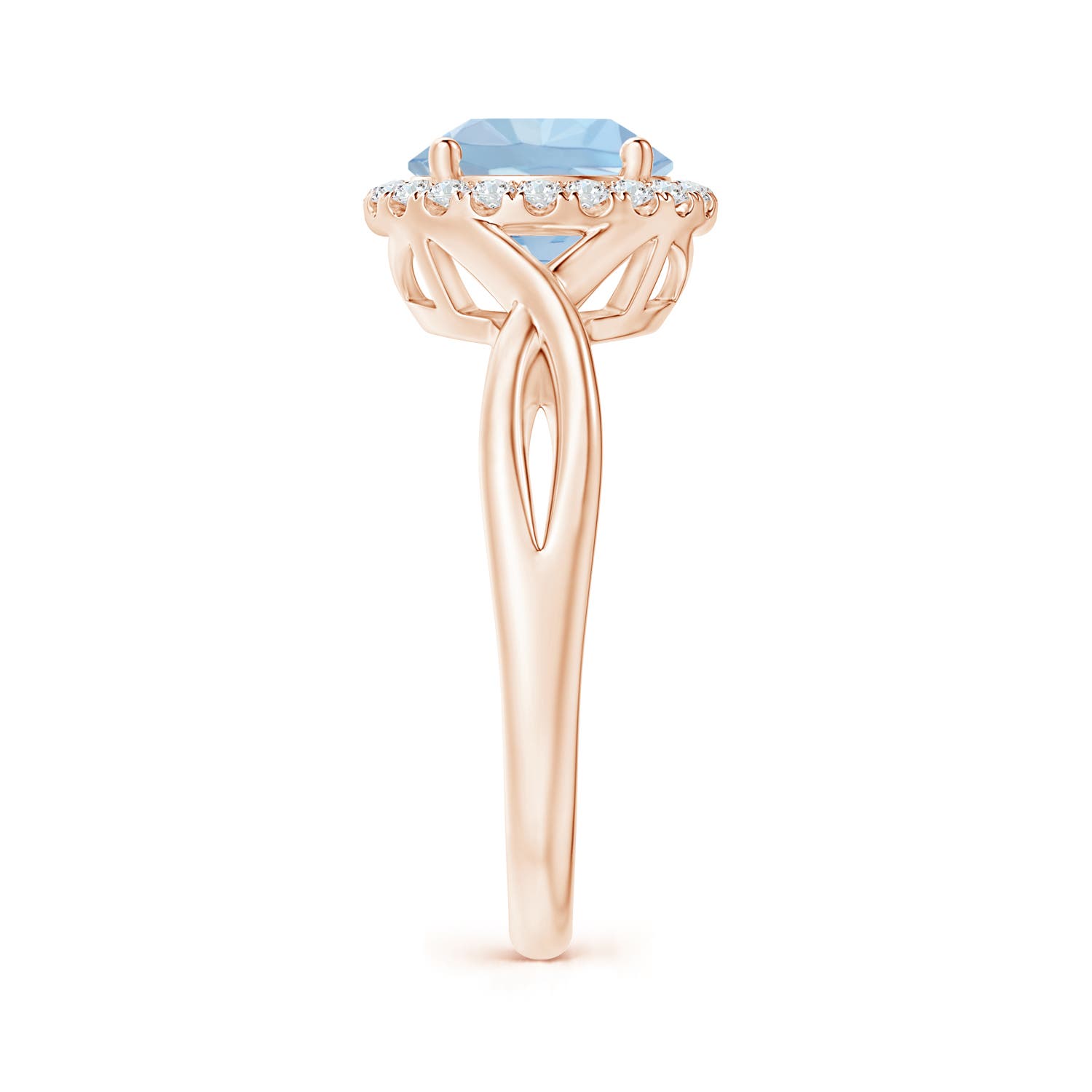 AA - Aquamarine / 1.82 CT / 14 KT Rose Gold