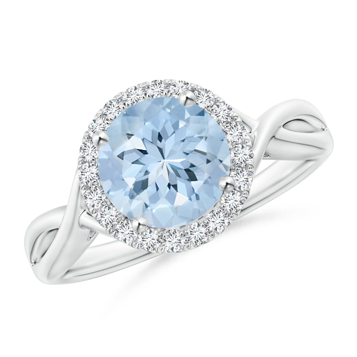 AA - Aquamarine / 1.82 CT / 14 KT White Gold