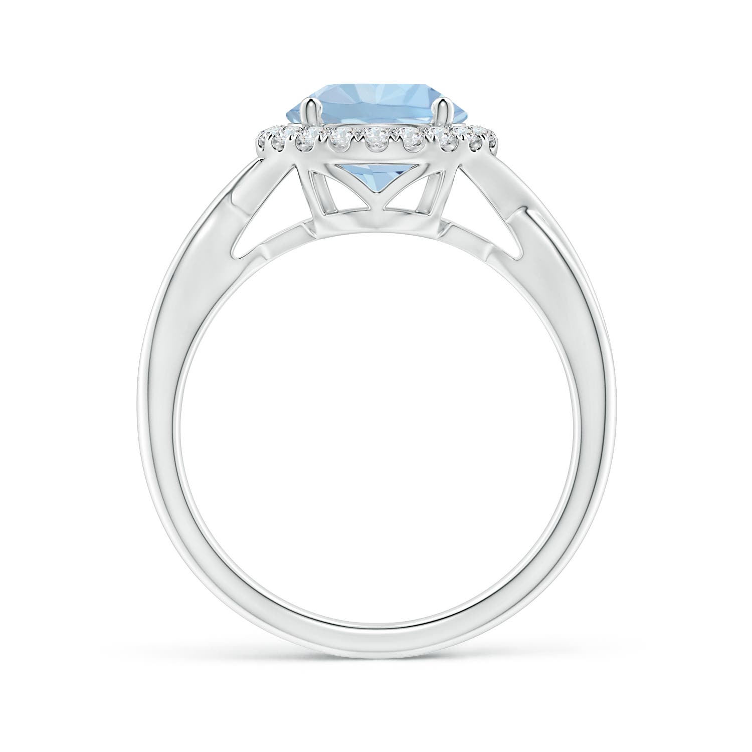 AA - Aquamarine / 1.82 CT / 14 KT White Gold