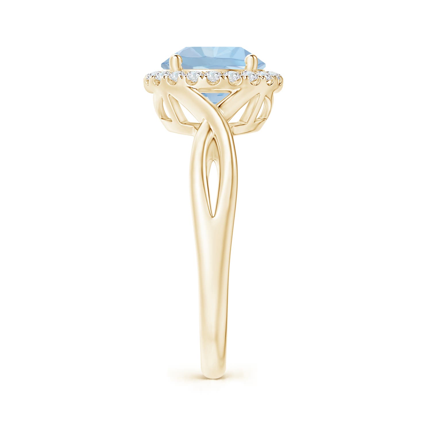 AA - Aquamarine / 1.82 CT / 14 KT Yellow Gold