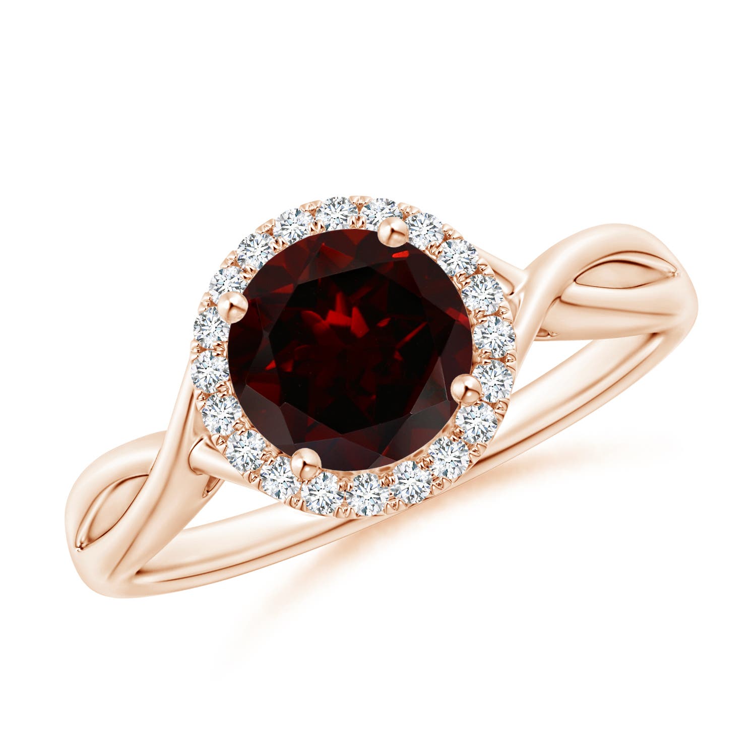 A - Garnet / 1.62 CT / 14 KT Rose Gold