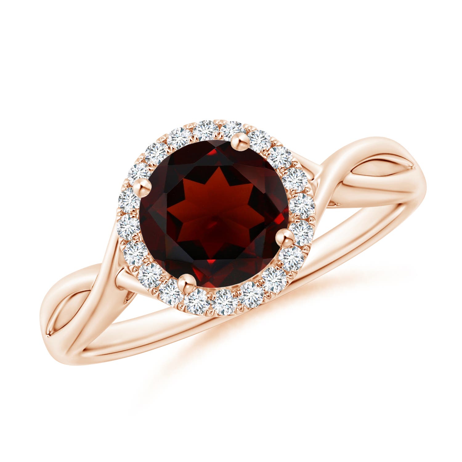 AA - Garnet / 1.62 CT / 14 KT Rose Gold