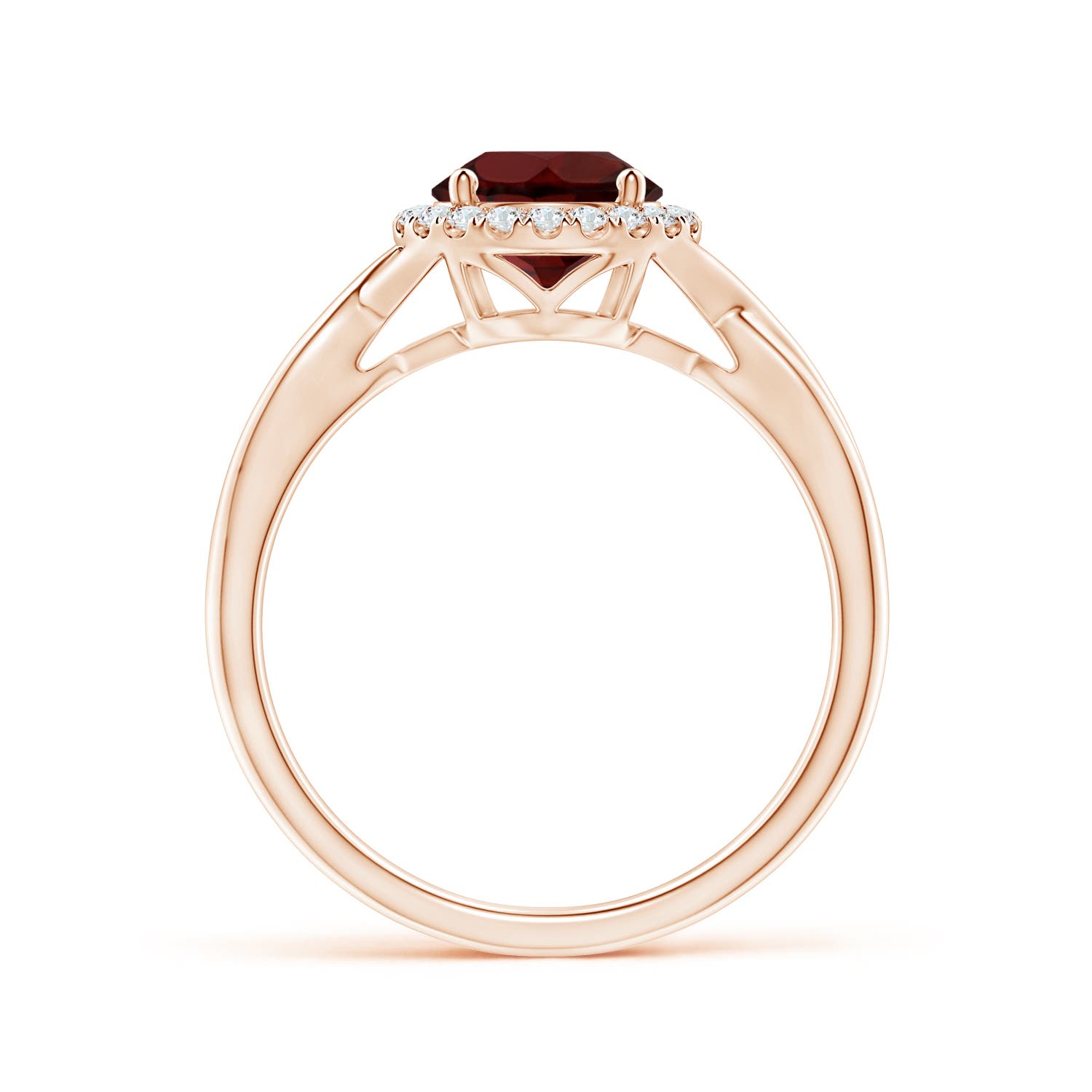 AA - Garnet / 1.62 CT / 14 KT Rose Gold