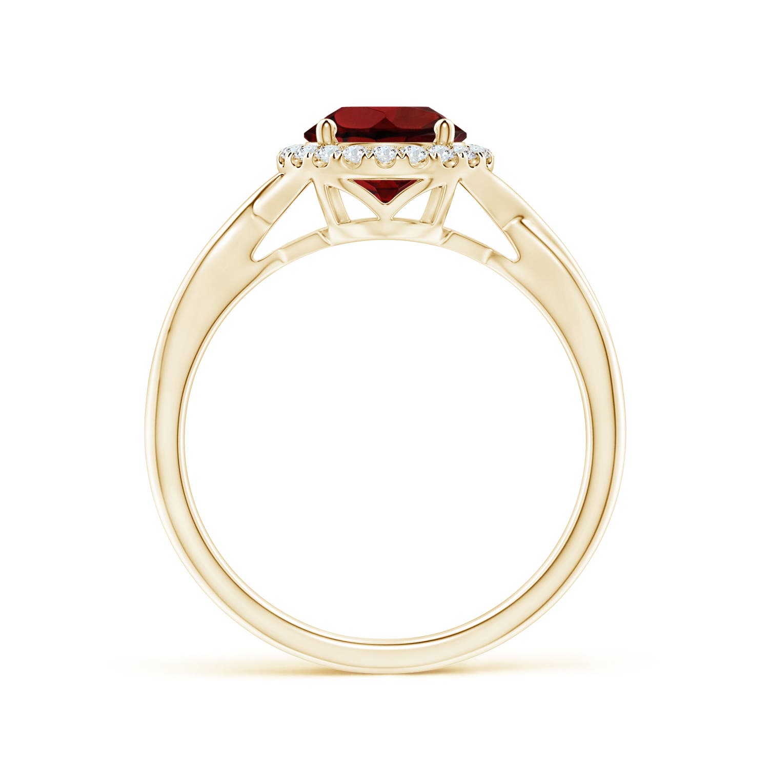 AAA - Garnet / 1.62 CT / 14 KT Yellow Gold