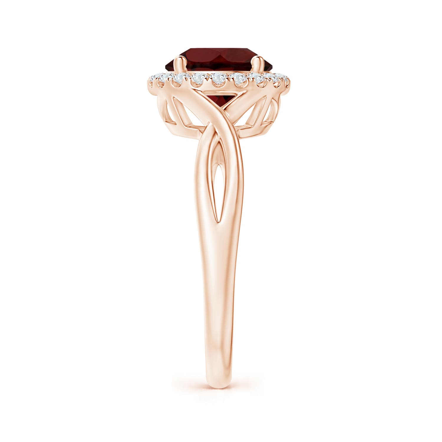 AA - Garnet / 2.42 CT / 14 KT Rose Gold