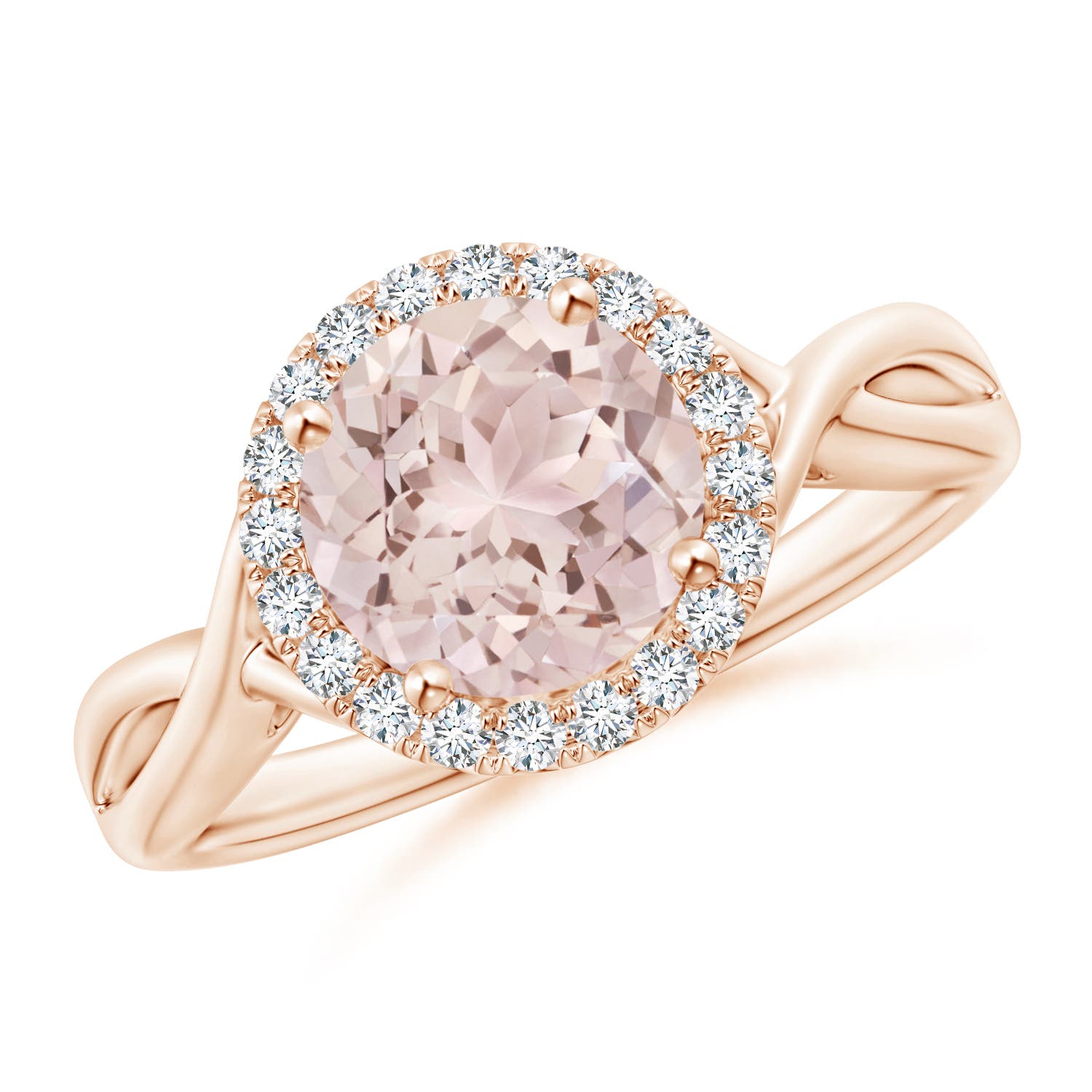 A - Morganite / 1.87 CT / 14 KT Rose Gold