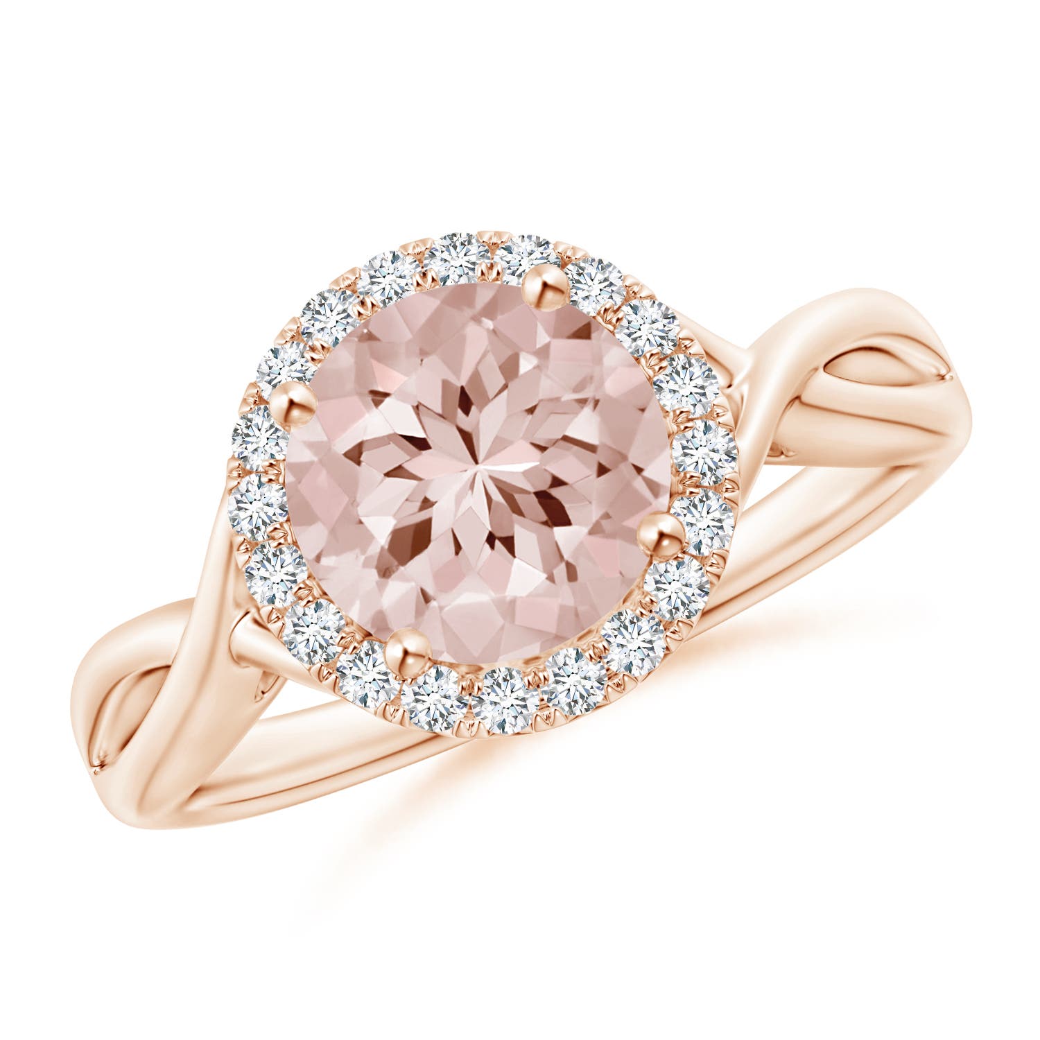 AA - Morganite / 1.87 CT / 14 KT Rose Gold