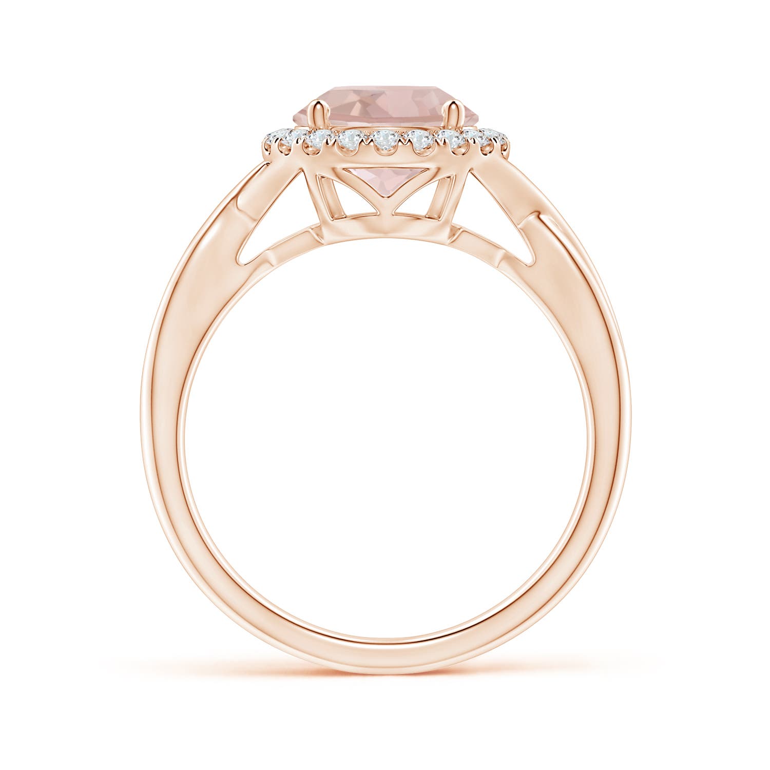 AA - Morganite / 1.87 CT / 14 KT Rose Gold