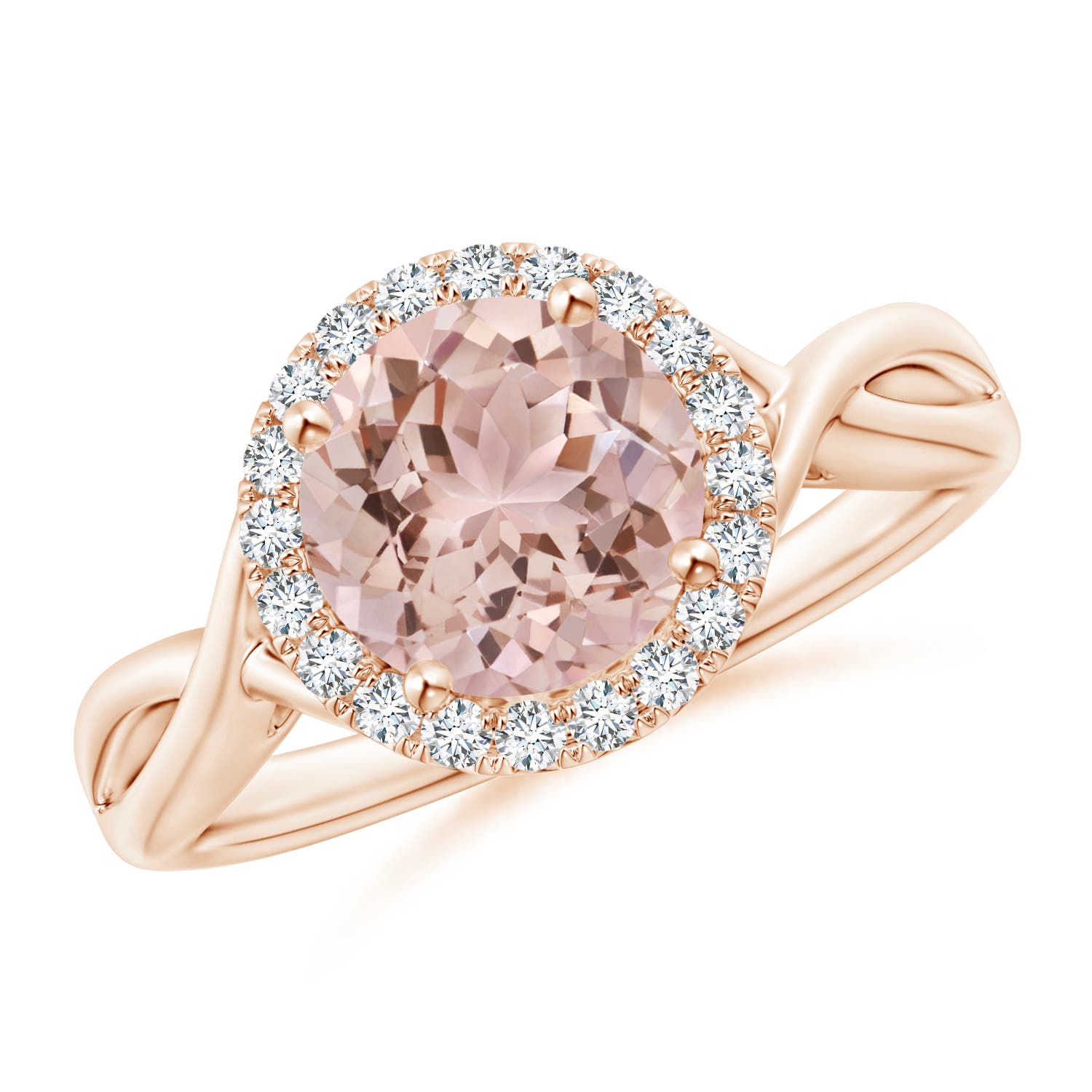 AAA - Morganite / 1.87 CT / 14 KT Rose Gold