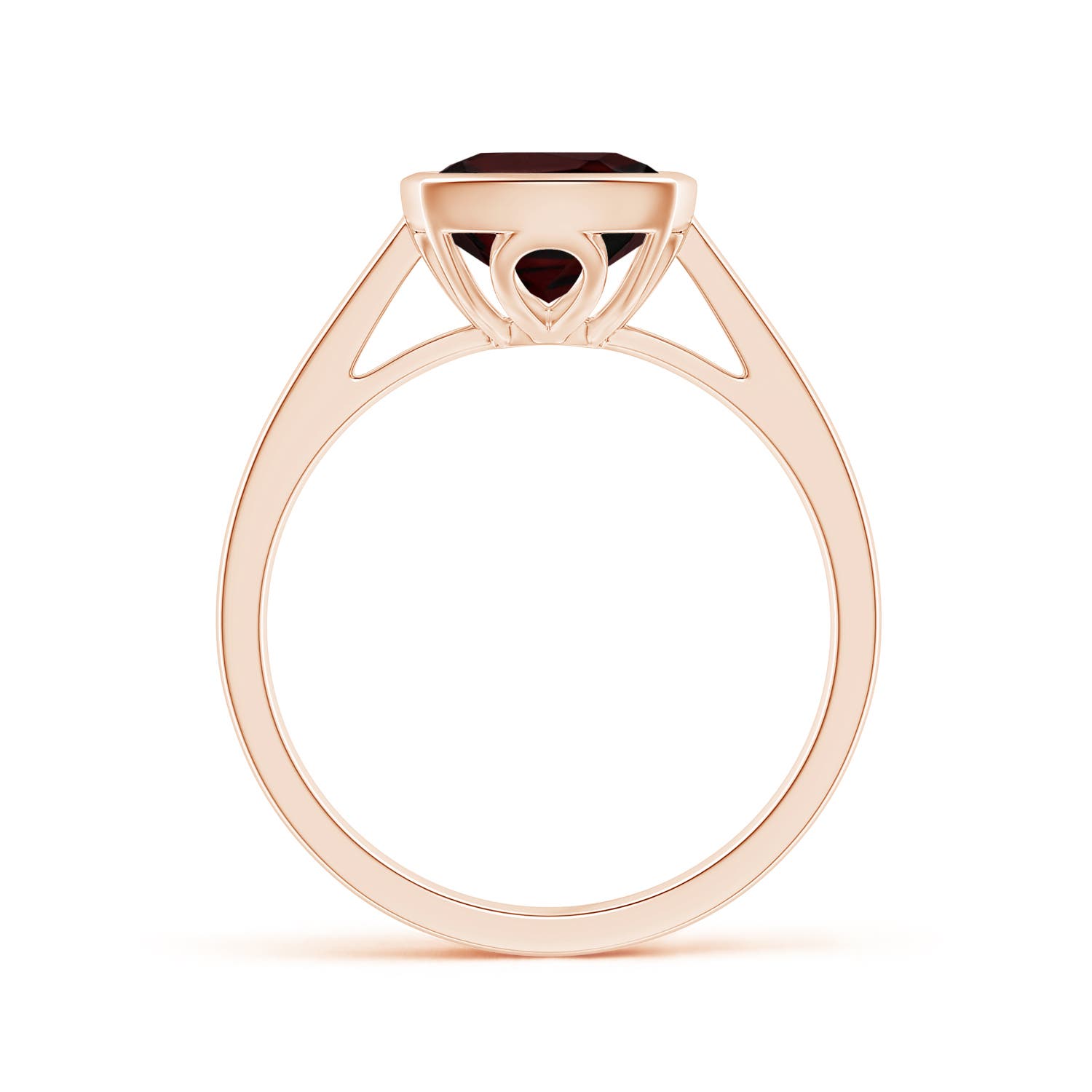 A - Garnet / 3.35 CT / 14 KT Rose Gold