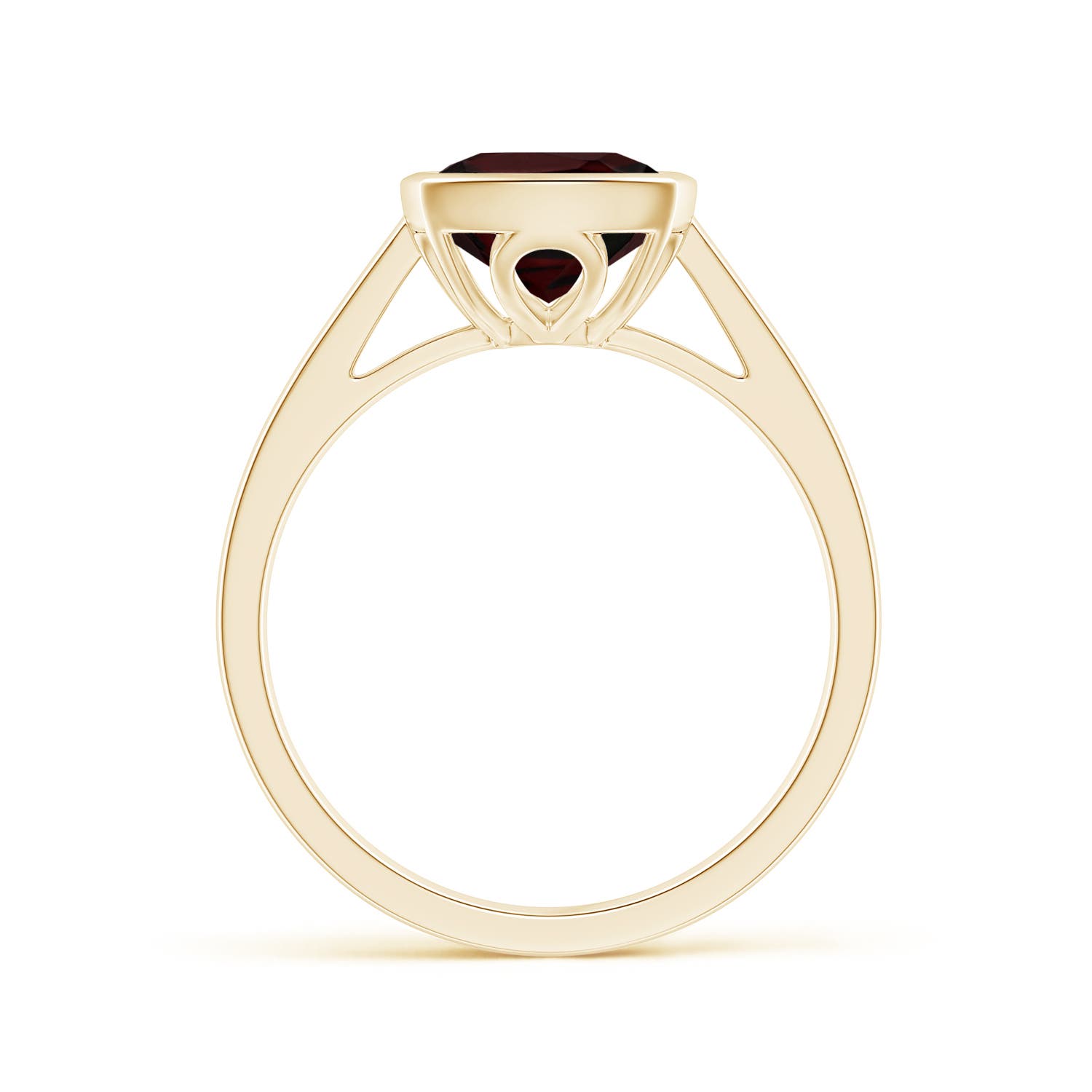 A - Garnet / 3.35 CT / 14 KT Yellow Gold