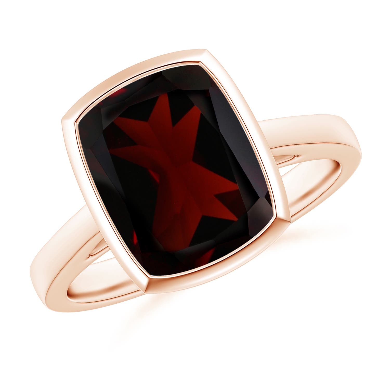 A - Garnet / 4.5 CT / 14 KT Rose Gold