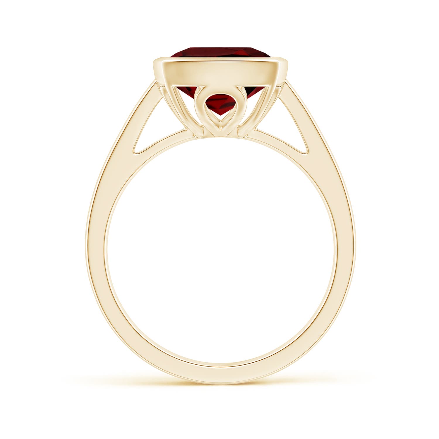 AAAA - Garnet / 4.5 CT / 14 KT Yellow Gold