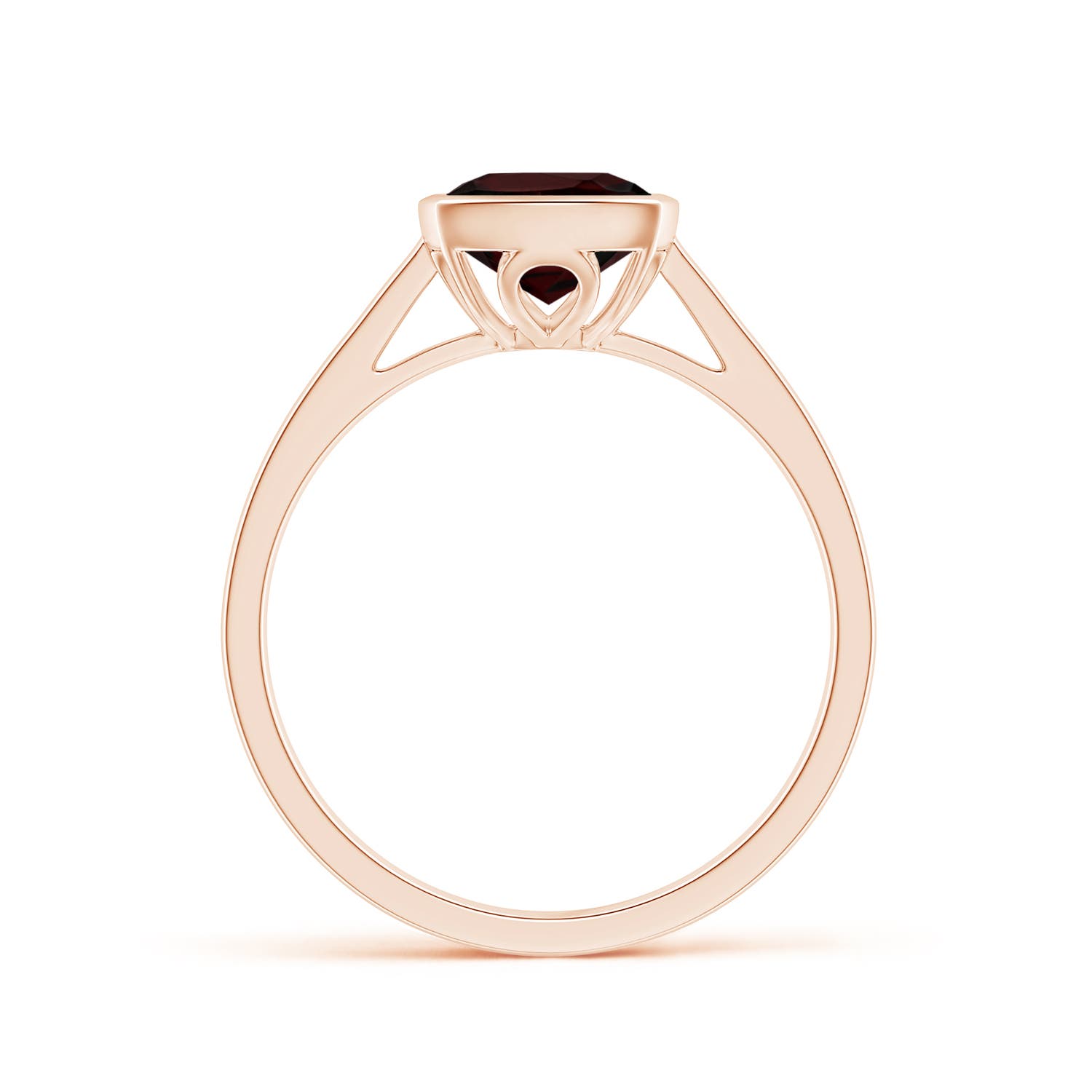 A - Garnet / 2.9 CT / 14 KT Rose Gold