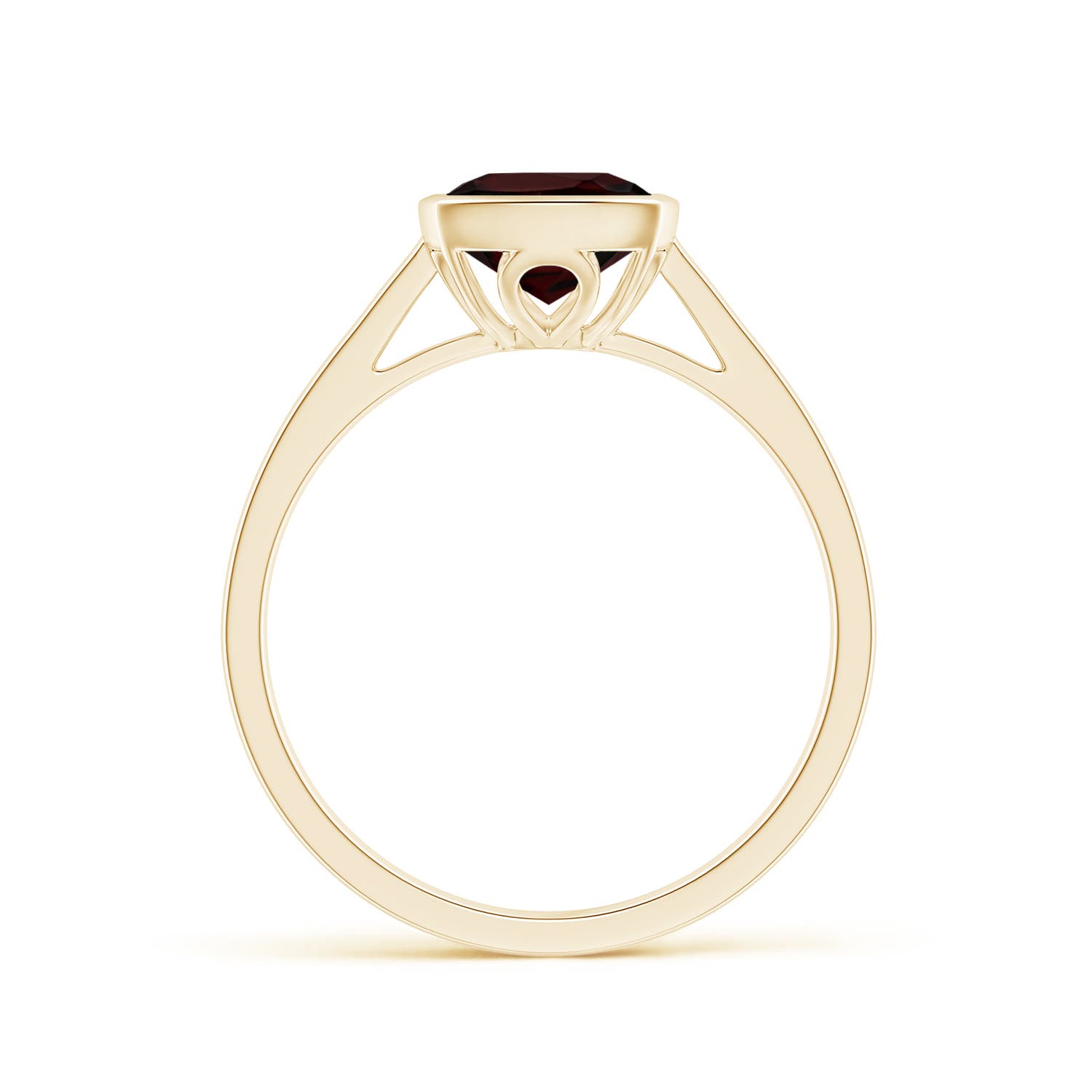 A - Garnet / 2.9 CT / 14 KT Yellow Gold