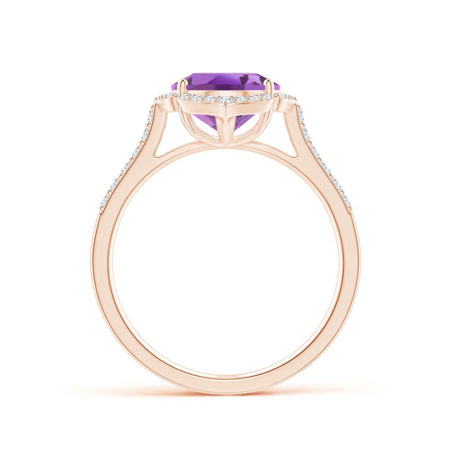 A - Amethyst / 2.51 CT / 14 KT Rose Gold