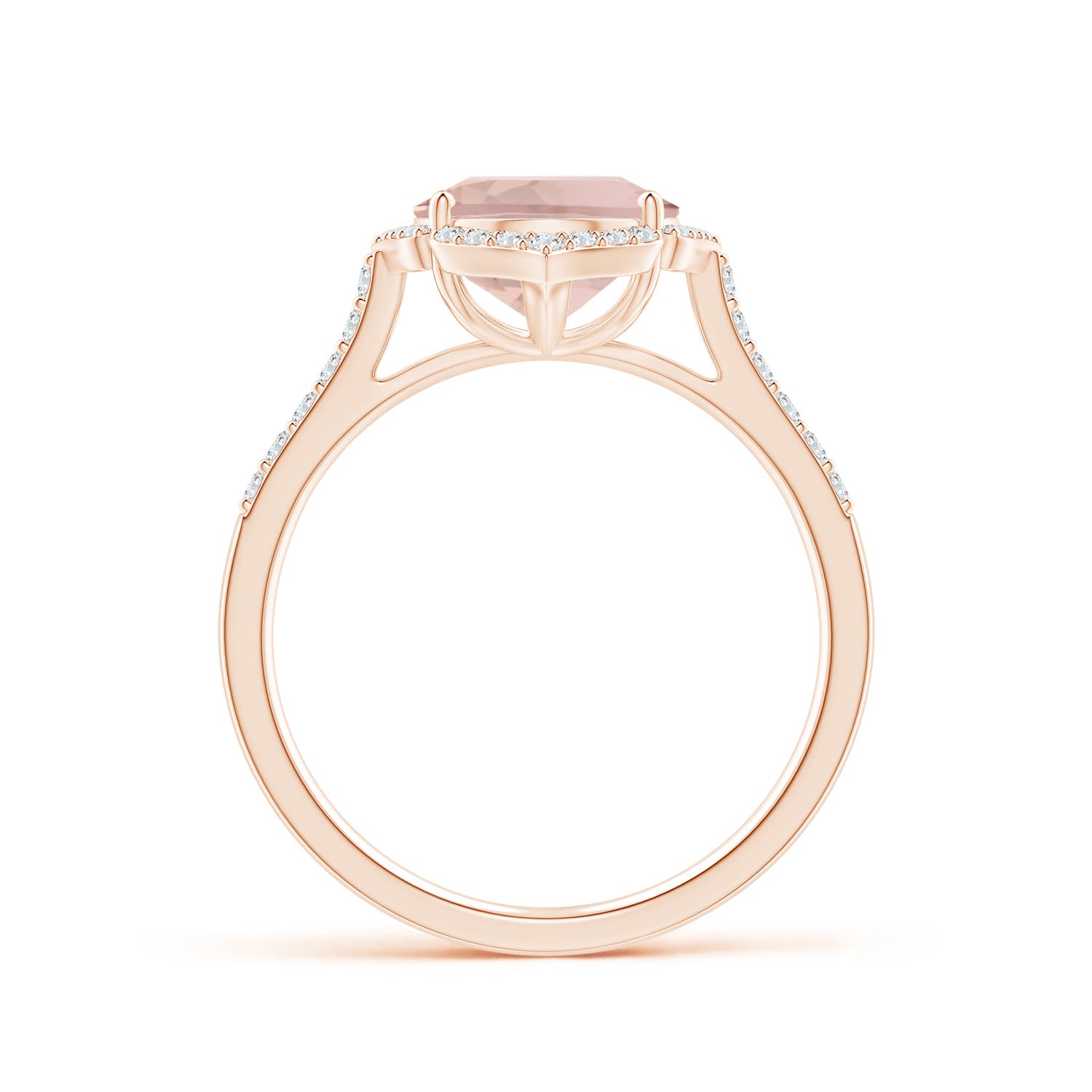 AA - Morganite / 2.71 CT / 14 KT Rose Gold