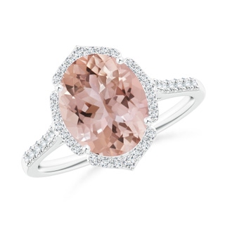 Oval AAA Morganite