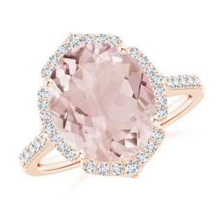 Oval A Morganite