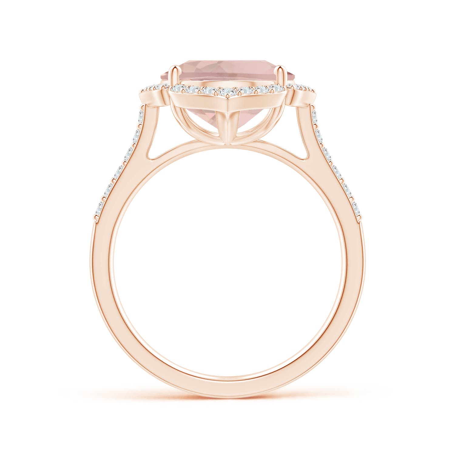 AA - Morganite / 4.94 CT / 14 KT Rose Gold