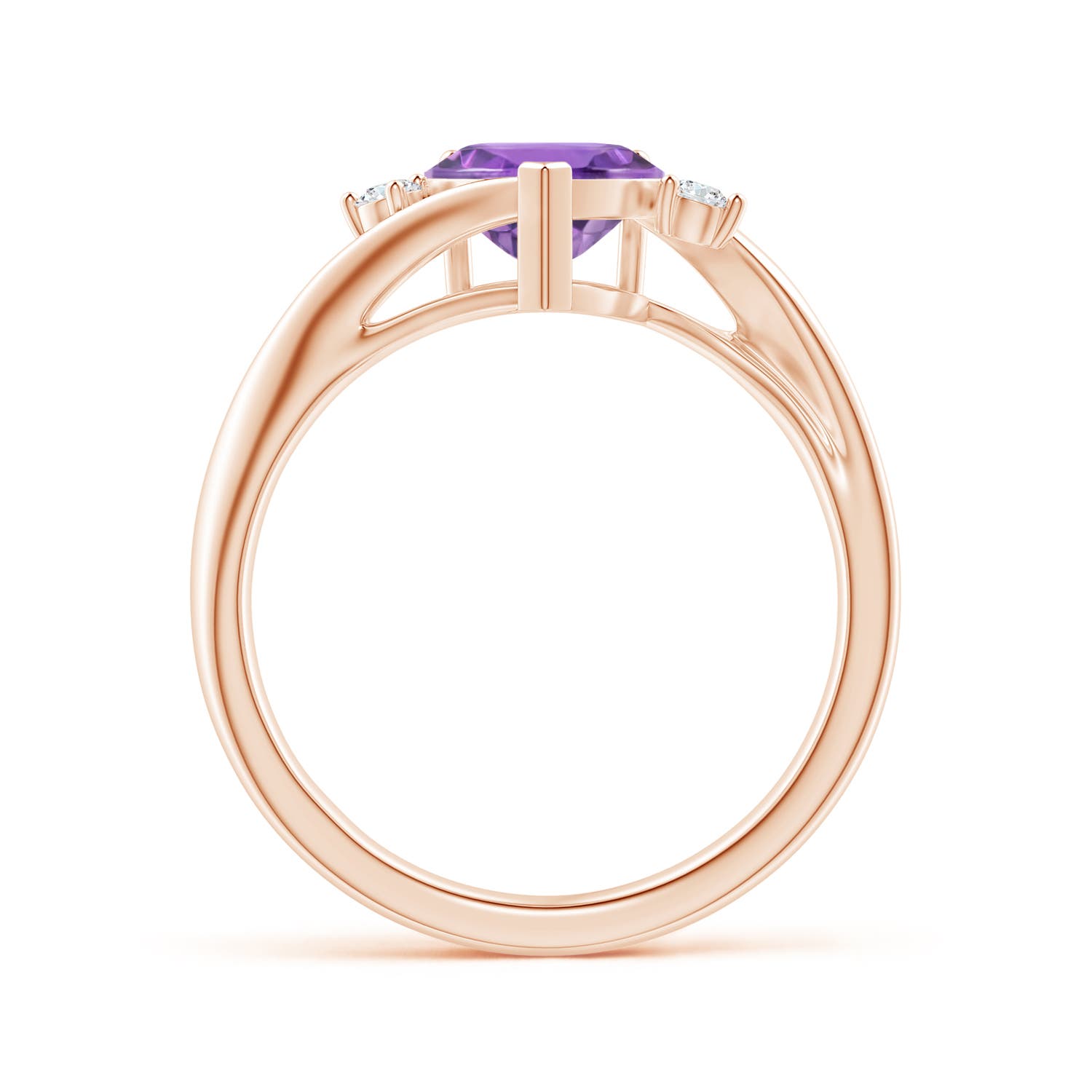 A - Amethyst / 1.17 CT / 14 KT Rose Gold