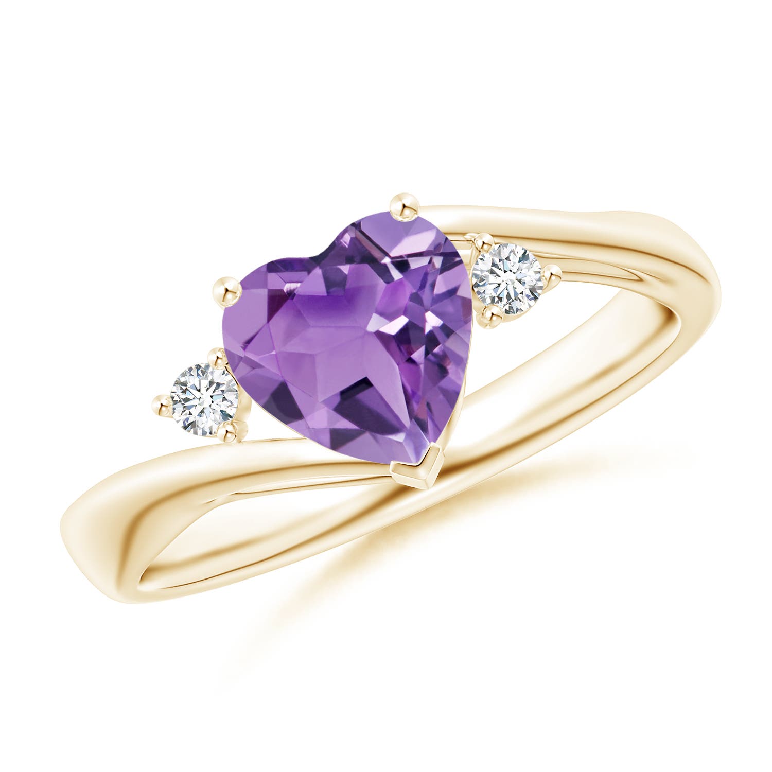 A - Amethyst / 1.17 CT / 14 KT Yellow Gold