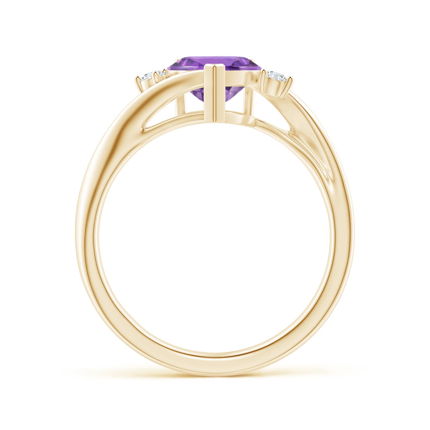 A - Amethyst / 1.17 CT / 14 KT Yellow Gold