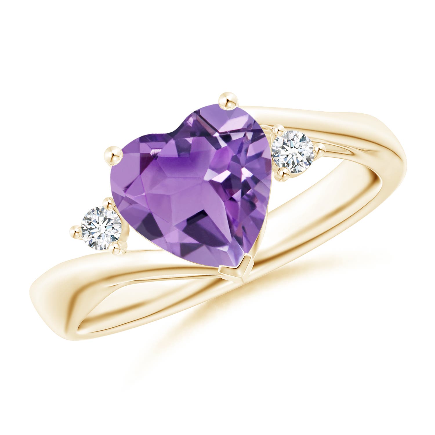 A - Amethyst / 1.59 CT / 14 KT Yellow Gold