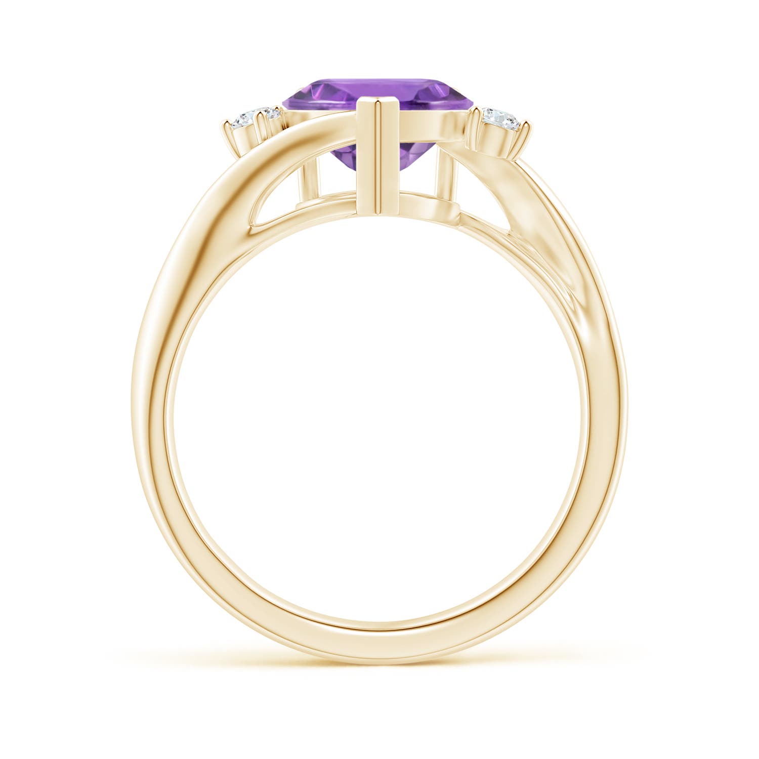 A - Amethyst / 1.59 CT / 14 KT Yellow Gold