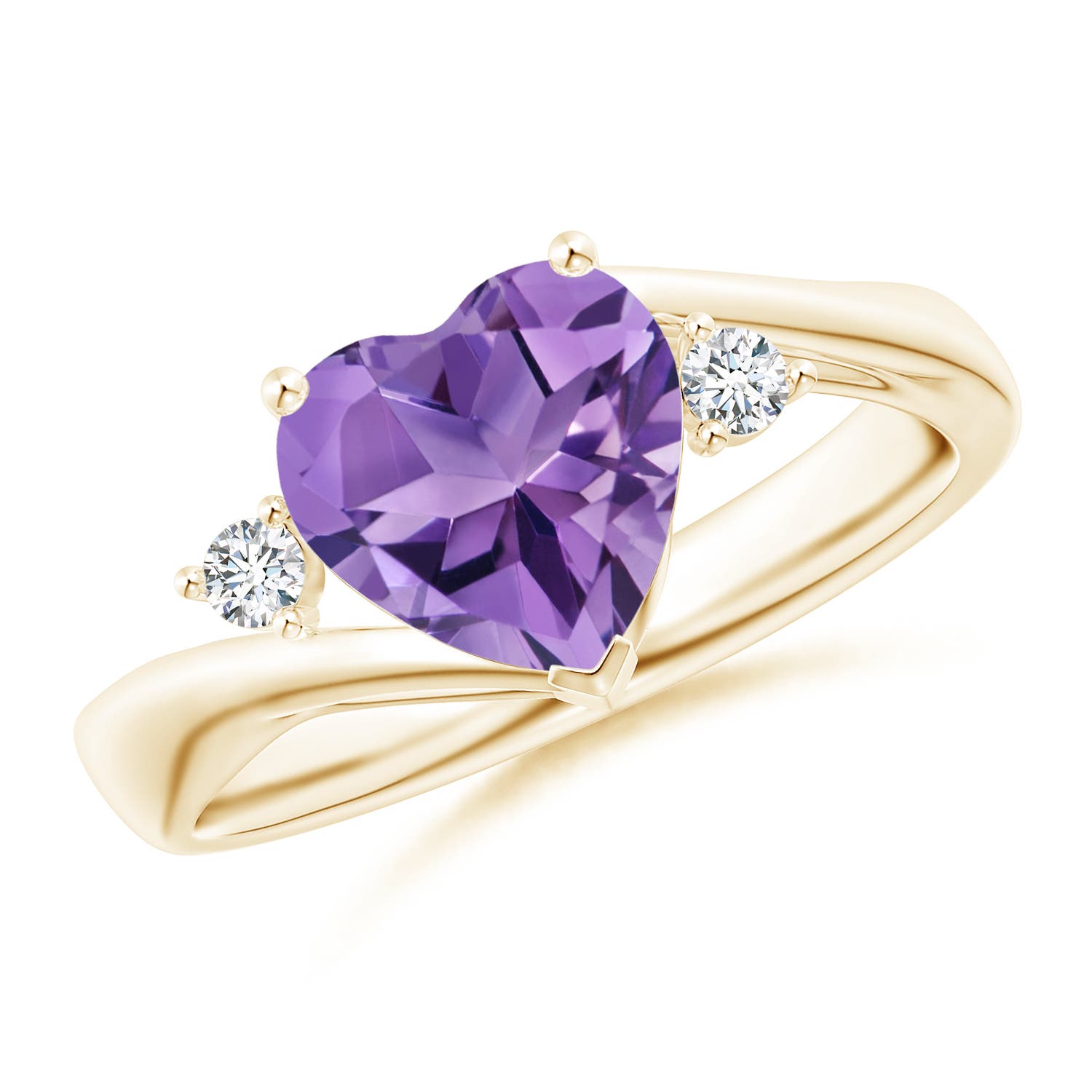 AA - Amethyst / 1.59 CT / 14 KT Yellow Gold